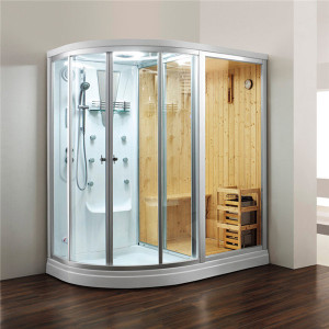 Sauna Shower Steam Three in One Combination Cabinet Room (M-8251)